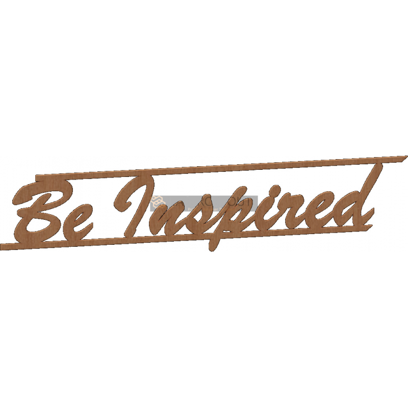 Be Inspired Wall Art Template